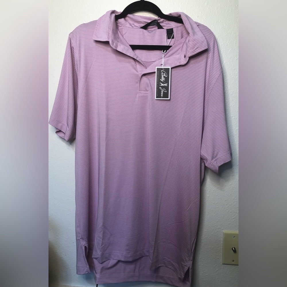 Men’s Bobby Jones Performance Collection Golf PoloPurple